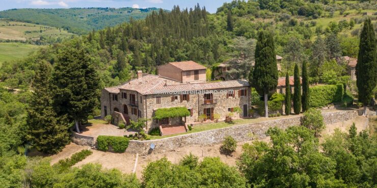 Tuscan estate with historical Mona Lisa connection