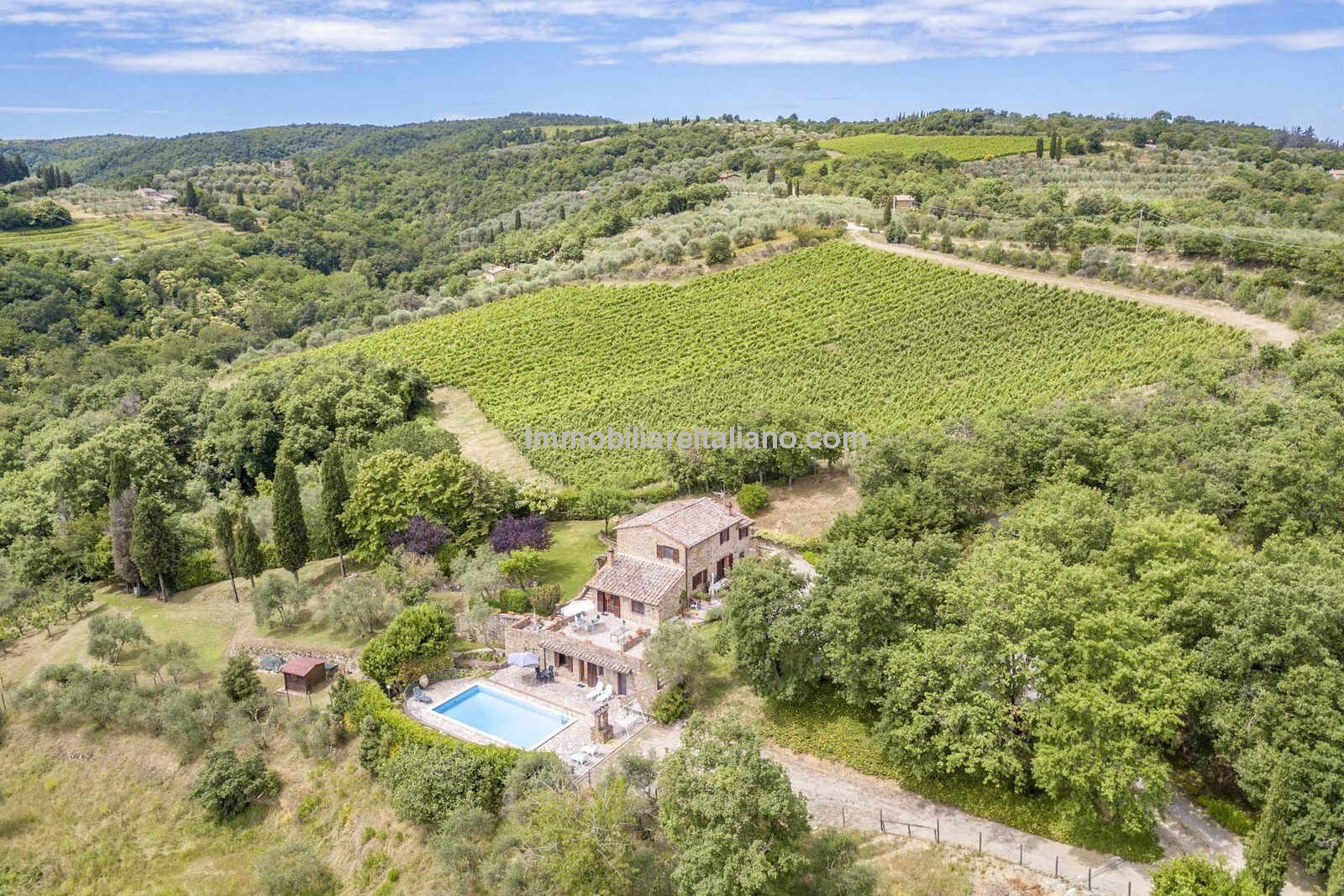 Chiantishire Villa Property 3 Bedrooms Immobiliare Italiano